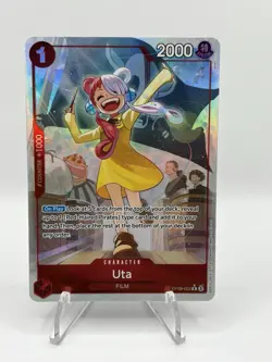 One Piece CCG Uta OP09-002 Alt Art - English - NM+ - Image 1