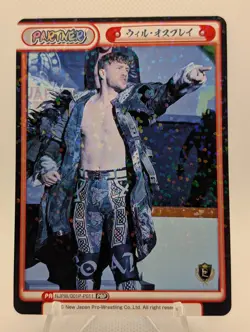 Will Ospreay (NJPW/001P-P011 PBP) - Rebirth NJPW trading card game Wrestling - Image 1