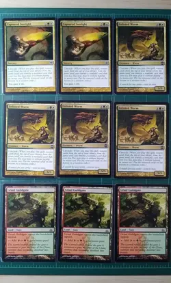 MTG Magic The Gathering x25 Naya Green Red White & Cascade Cards - Image 2