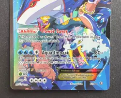 Team Aqua's Kyogre EX - 6/34 - Pokemon TCG Card XY Double Crisis Ultra Rare - Image 4