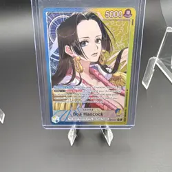 Bandai One Piece Card Game Boa Hancock OP01-078 Leader Special Foil 5000 - Image 1