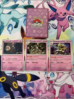 Dusknoir Dusclops Duskull Evolution POKEMON WORLD CHAMPIONSHIP 2025 Stamp Card - Image 1