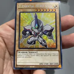 Elemental HERO Neos BLMM-EN003 SECRET RARE 1st Edit NM FREE SHIPPING +Bonus Card - Image 3