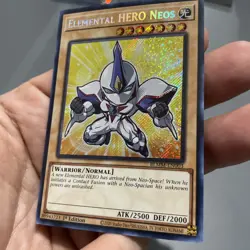 Elemental HERO Neos BLMM-EN003 SECRET RARE 1st Edit NM FREE SHIPPING +Bonus Card - Image 4