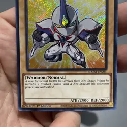 Elemental HERO Neos BLMM-EN003 SECRET RARE 1st Edit NM FREE SHIPPING +Bonus Card - Image 5