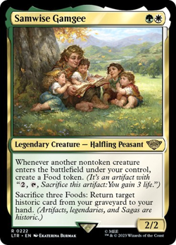 MTG - Samwise Gamgee - Lord of the Rings - Magic the Gathering - Image 1