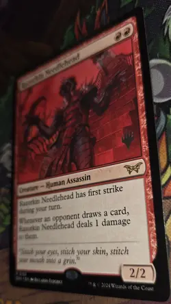 Razorkin Needlehead ~ PACKFRESH ~ Duskmourn ~ Promo Pack MTG DSK - Image 3