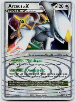 Arceus Lv.X 94/99 Arceus Pokemon vLP - Image 1