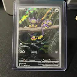 The Pokemon Company Aipom 211/182 SV04 Paradox Rift IR Holo Eng 2023 60 HP - Image 1