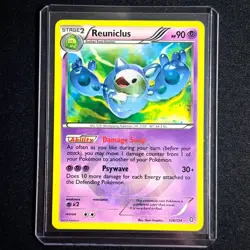 Pokemon TCG - Reuniclus holo Secret Rare Shiny 126/124 Dragon's Exalted 2012 - Image 1