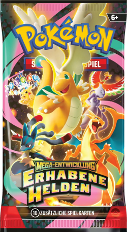 Pokemon - Mega Entwicklung Erhabene Helden Booster Pack (1x) DE - NEU OVP SEALED - Image 2