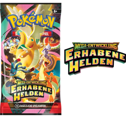 Pokemon - Mega Entwicklung Erhabene Helden Booster Pack (1x) DE - NEU OVP SEALED - Image 3