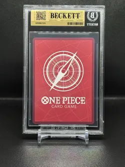 2023 ONE PIECE OP03-PILLARS OF STRENGTH ALT ART #001 PORTGAS D. ACE BGS 9.5 - Image 2