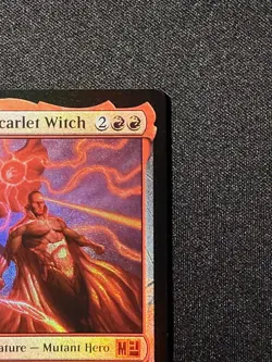 The Vision and Scarlet Witch - MTG (M 0707) Marvel Super Heroes [FOIL] - Image 3