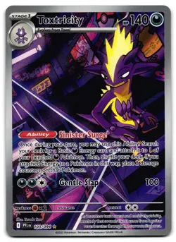 Toxtricity 103/094 - 🌊 Phantasmal Flames Illustration Rare Pokemon TCG 🖤 - NM - Image 1