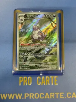 Pokemon Nidoking Scarlet & Violet SV : 151 174/165 Rare - Image 1
