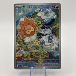 Pokemon TCG - Castform Sunny Form 195/191 Illustration Rare Surging Sparks NM - Image 1