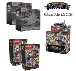 [PRESALE] Pokemon Center Pitch Black PC 2 ETB, 1 Booster Box, 2 Booster Bundles - Image 1