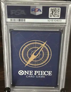 Namco One Piece CCG Nico Robin OP09-107 Emperors Alt Art Foil Eng PSA 10 - Image 2