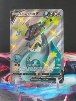 Pokemon Holo Dragapult V SWSH096 Sword & Shield Black Star Promo | Near Mint - Image 1