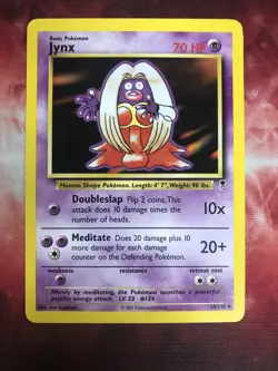 Pokemon Card Jynx Legendary Collection #26/110 - Image 1