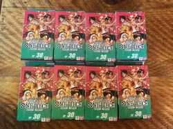 Bandai One Piece Card Game ST-30 Starter Deck EX Luffy & Ace 8 Decks English - Image 1