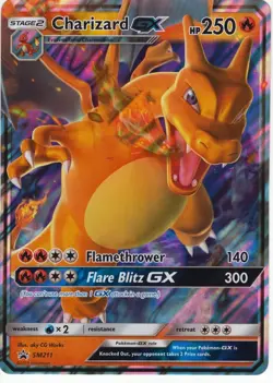 Charizard GX - SM211 (SM Black Star Promo) - Jumbo Cards (PR) - Image 1