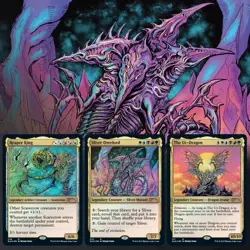 MTG Secret Lair Kaleidoscope Killers Foil Sealed Ur-Dragon Sliver Overlord - Image 1