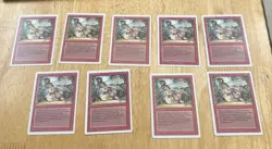 MTG- Earthbind x9- Revised - Image 1