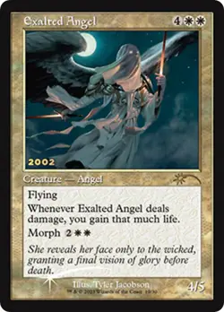 MTG Foil - Exalted Angel - P / NM / English - Image 1