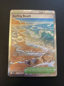 Surfing Beach 114/086 Me04: Chaos Rising Holo - Image 1