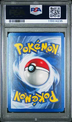 *SWIRL* 2001 Pokemon Neo Discovery Houndour Holo 1st Edition 5 PSA 9 MINT - Image 2