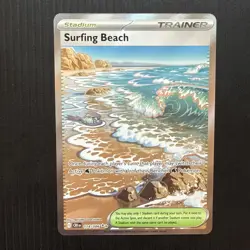 Surfing Beach 114/086 Me04: Chaos Rising Holo - Image 1