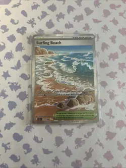 Surfing Beach 114/086 Me04: Chaos Rising Holo - Image 1