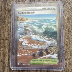 Surfing Beach 114/086 Me04: Chaos Rising Holo - Image 1
