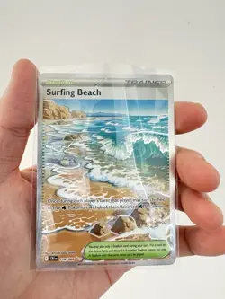 Surfing Beach 114/086 Me04: Chaos Rising Holo - Image 1
