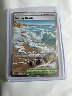 Surfing Beach 114/086 Me04: Chaos Rising Holo - Image 1