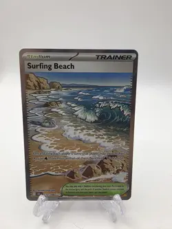 Surfing Beach 114/086 Me04: Chaos Rising Holo - Image 1
