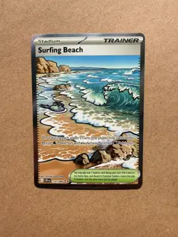 Surfing Beach 114/086 Me04: Chaos Rising Holo - Image 1