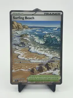 Surfing Beach 114/086 Me04: Chaos Rising Holo - Image 1