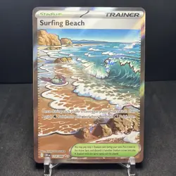 Surfing Beach 114/086 Me04: Chaos Rising Holo - Image 1