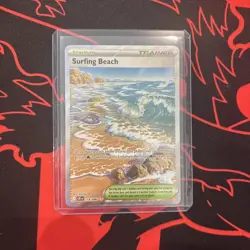 Surfing Beach 114/086 Me04: Chaos Rising Holo - Image 1