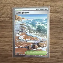 Surfing Beach 114/086 Me04: Chaos Rising Holo - Image 1