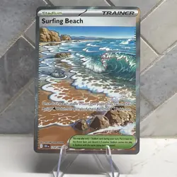 Surfing Beach 114/086 Me04: Chaos Rising Holo - Image 1