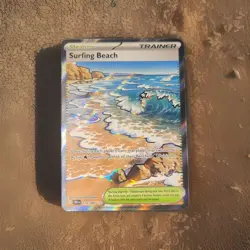 Surfing Beach 114/086 Me04: Chaos Rising Holo - Image 1
