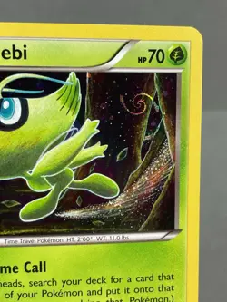 CELEBI 2017 POKEMON Black Star Promo COSMOS #XY187 - HD GALAXY SWIRL NM/LP #7 - Image 2