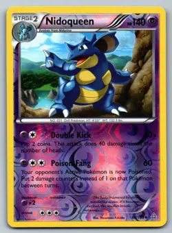 Nidoqueen 68/160 Reverse Holo Pokemon Reverse Holo NM Primal Clash - Image 1