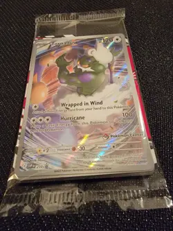 2025 Pokemon Tornadus White Flare #SVP 210 Pokemon Center Stamped Sealed - Image 2