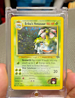 Pokemon TCG Erika's Venusaur 4/132 Gym Challenge Holo Rare Unlimited Eng 2000 - Image 1