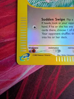 Meowth 78/144 Skyridge Reverse Holo - Image 4
